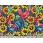 Coton Quilt 3301-447 Poules/Coqs