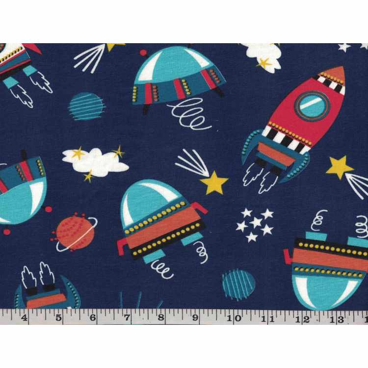 Printed Cotton Spandex Stof 5503-108