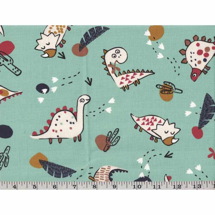 Printed Coated Cotton Dom 7802-3