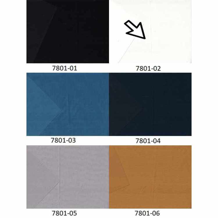 Plain Coated Cotton Dom 7801