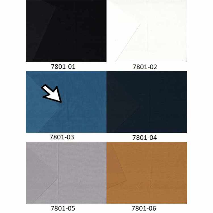 Plain Coated Cotton Dom 7801