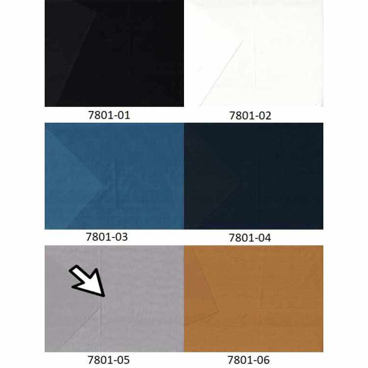 Plain Coated Cotton Dom 7801