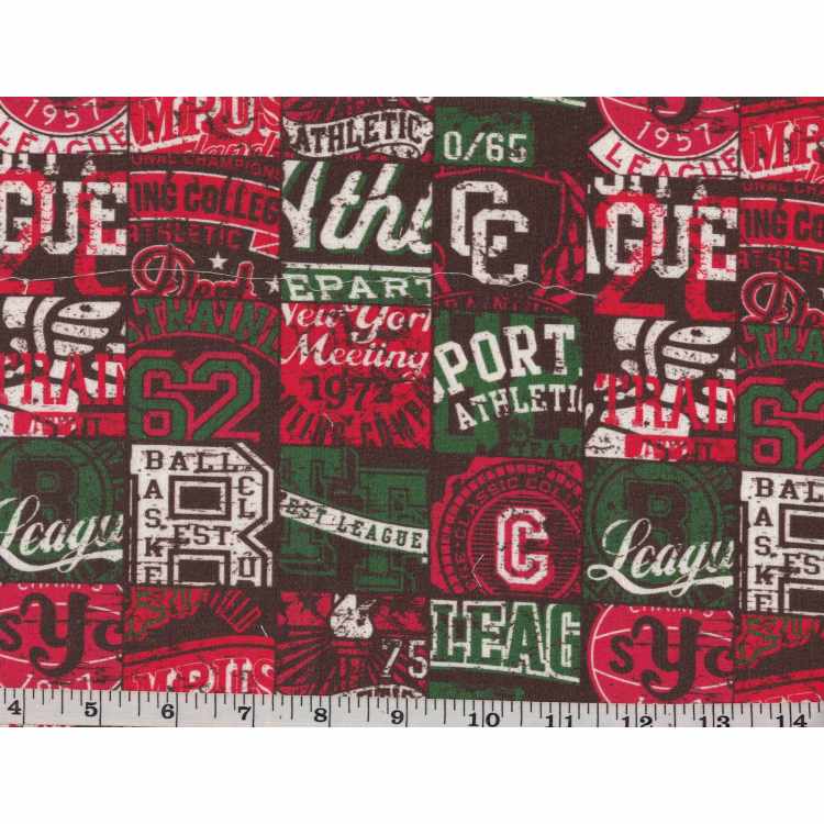 Quilt Cotton 3301-500 Basketball