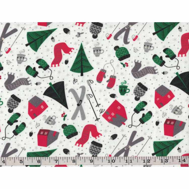 Quilt Cotton 3301-505 Ski