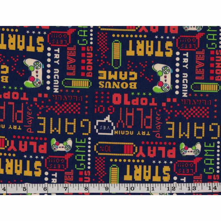 Coton Quilt 3301-507 Jeux