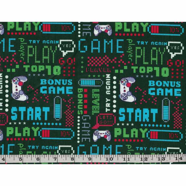 Coton Quilt 3301-508 Jeux