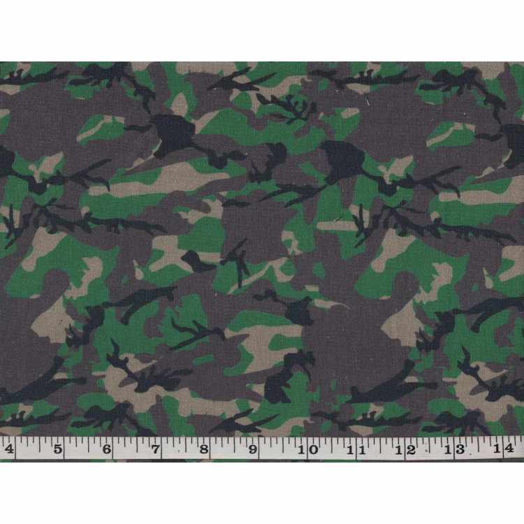 Coton Quilt 3301-514 Camouflage