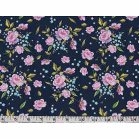 Coton Quilt 3301-534 Fleurs