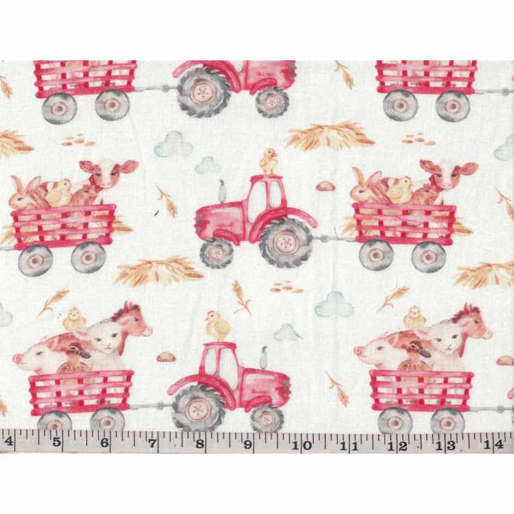 Coton Quilt 3301-550 Bébé Animals