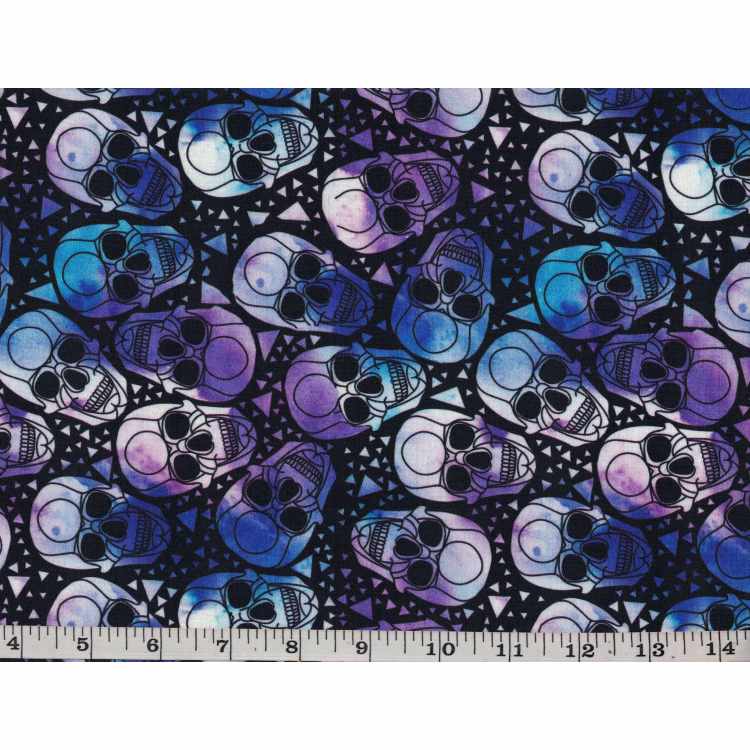 Coton Quilt 3301-557* Tête de mort