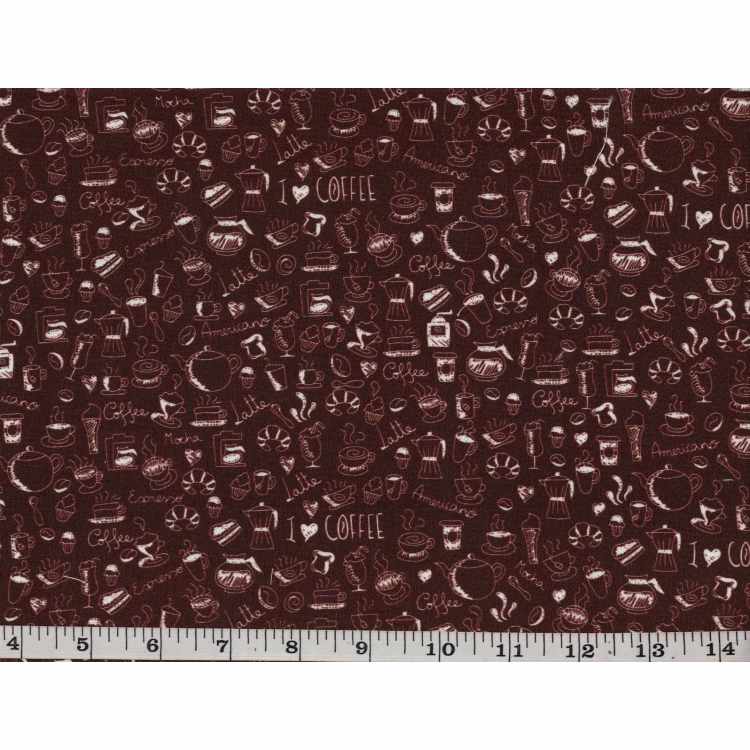 Coton Quilt 3301-565* Espresso-Latté