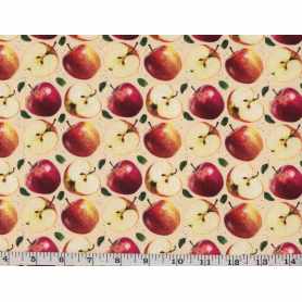 Quilt Cotton 3301-570 Apples