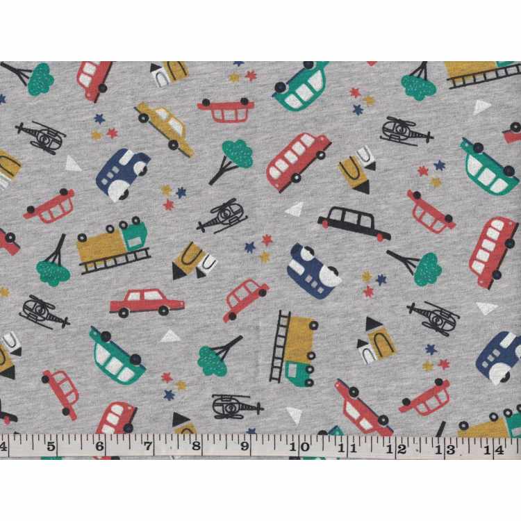 Printed French Terry Dom 7806-13
