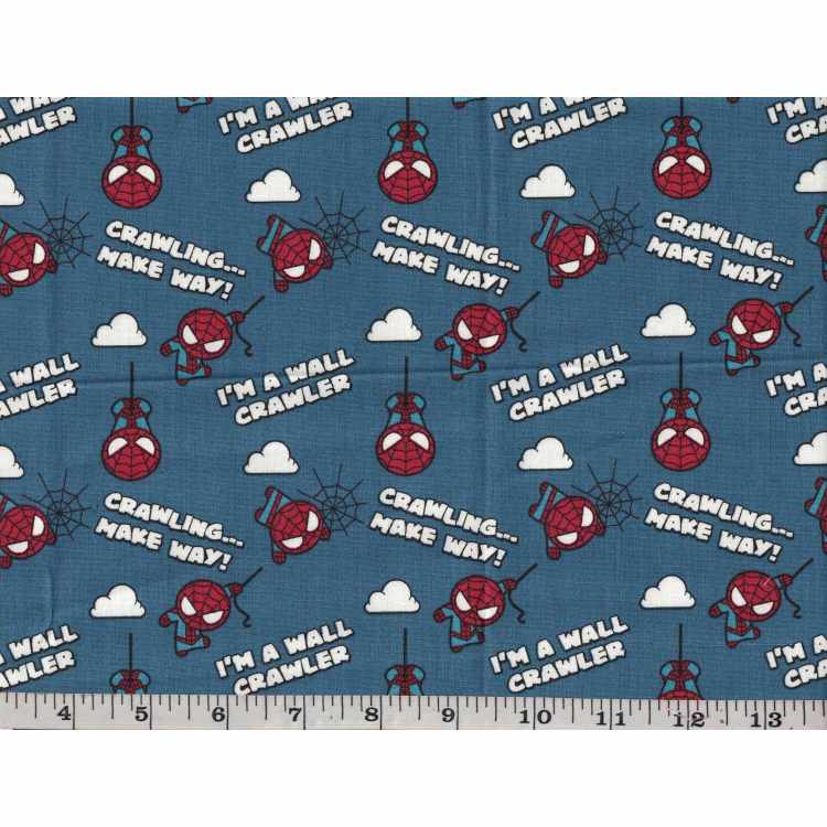 Quilt Cotton 2312-91 Spidey Crawler