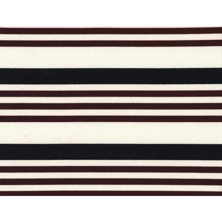 Tricot  Crêpe Rayure 0218-12