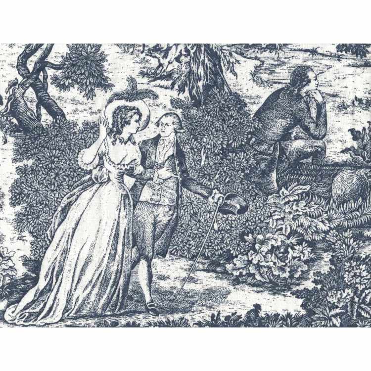 Versailles Printed Canvas Stof 5589-01