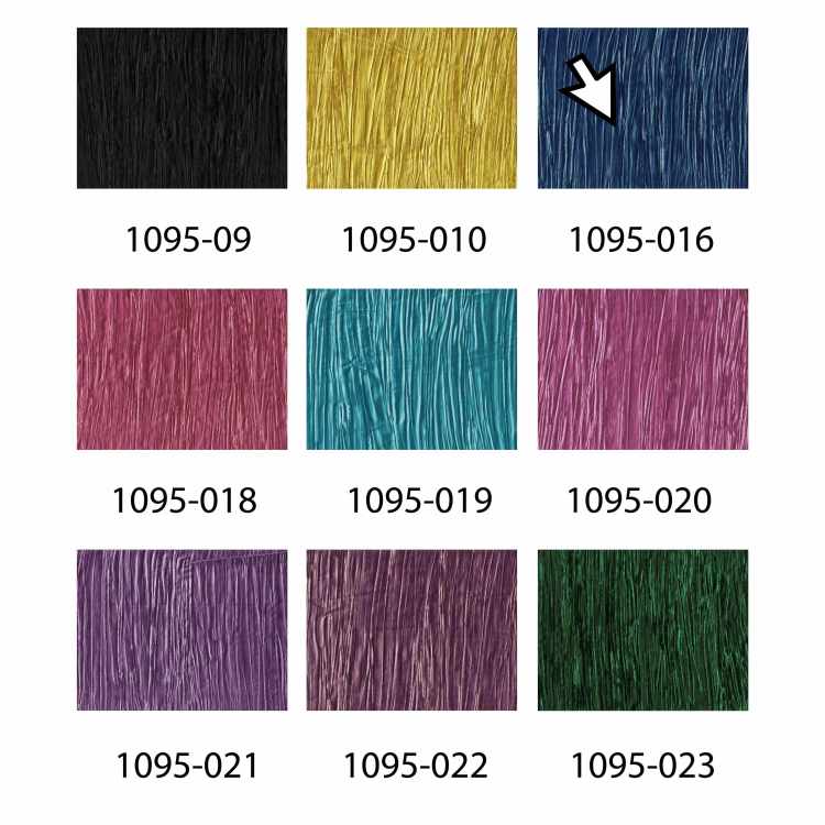 Shimmer Lame Pleated 1095