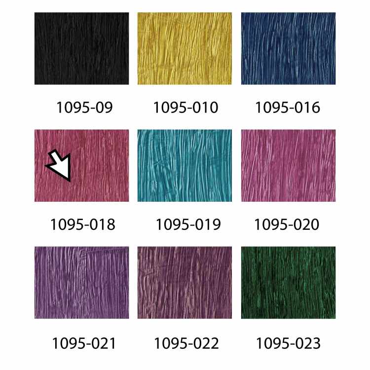 Shimmer Lame Pleated 1095