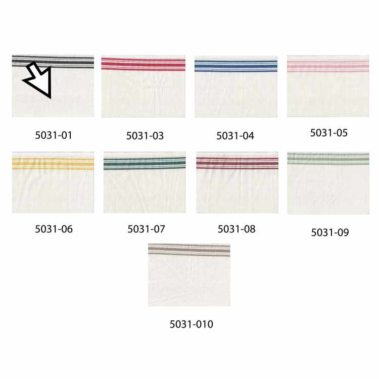 Linge a vaisselle ligné 5031