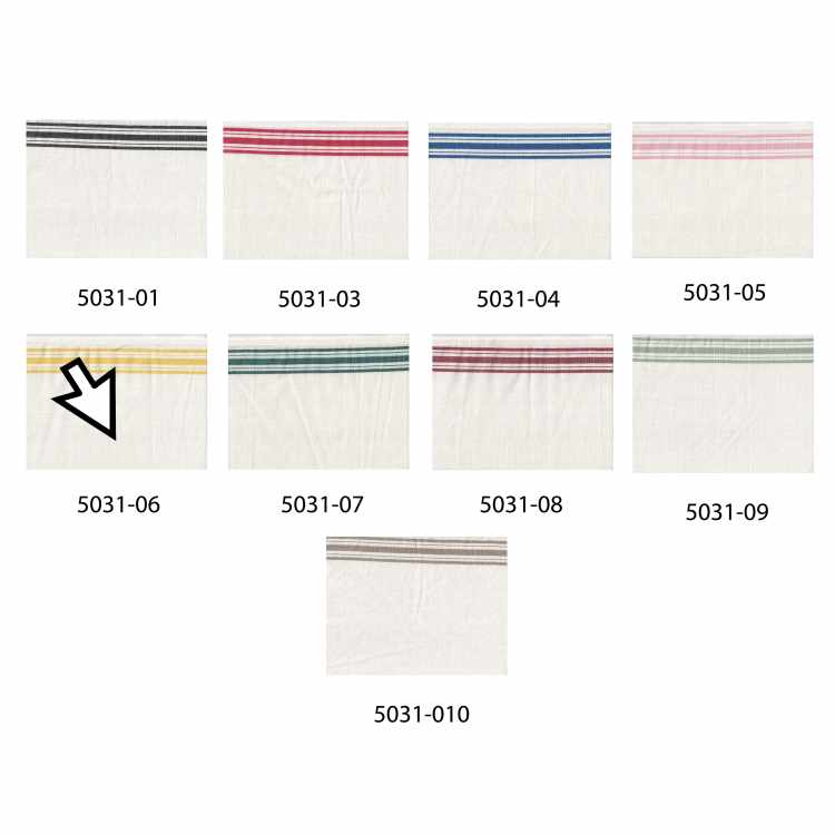 Linge a vaisselle ligné 5031