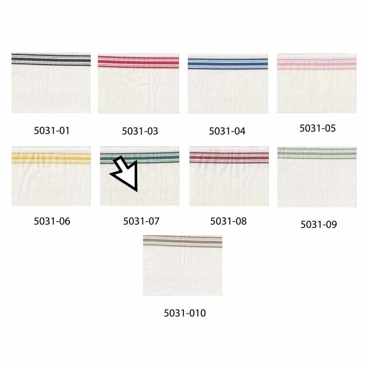 Linge a vaisselle ligné 5031