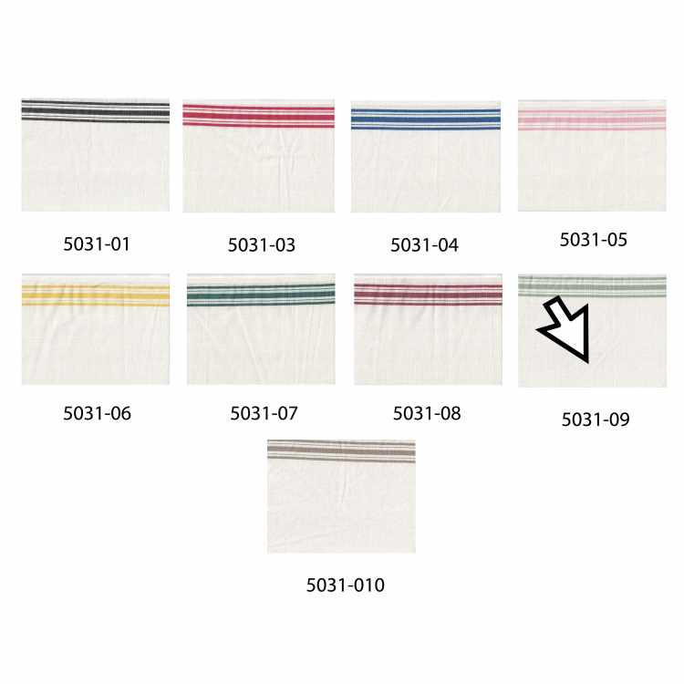 Linge a vaisselle ligné 5031