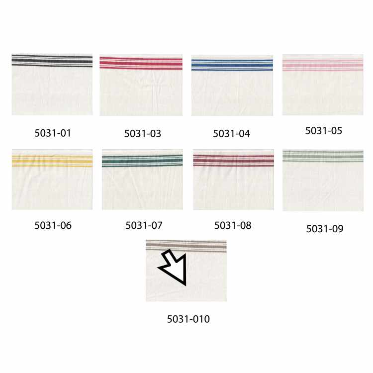 Linge a vaisselle ligné 5031