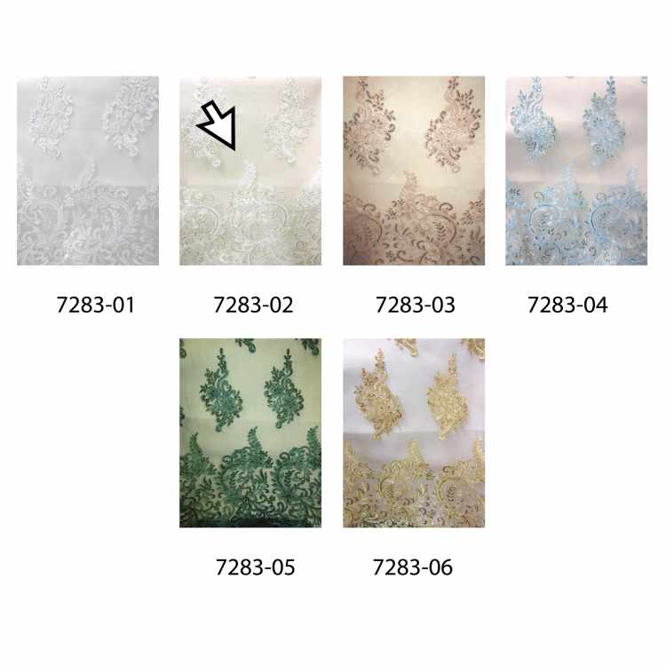 Dentelle Paillettes 7283