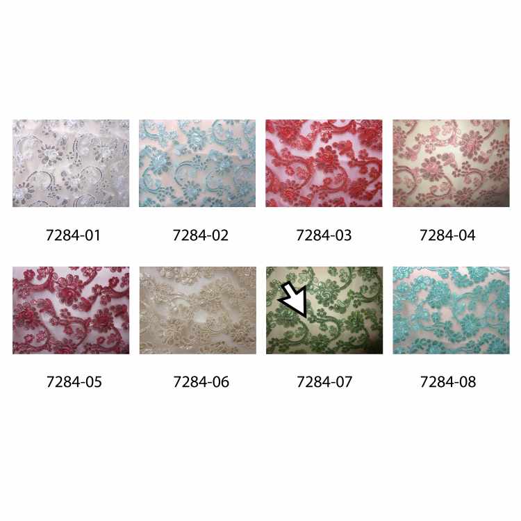 Dentelle Paillettes 7284