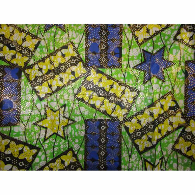 Quilt Cotton 5010-73 African Wax Metallic