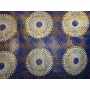 Quilt Cotton 5010-77 African Wax Metallic