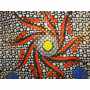 Quilt Cotton 5010-85 African Wax Metallic
