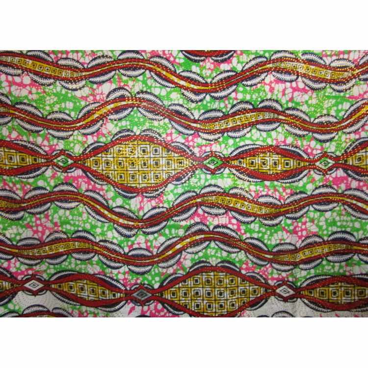 Quilt Cotton 5010-88 African Wax Metallic