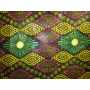 Coton Quilt 5010-91 Africain Ciré Métallique