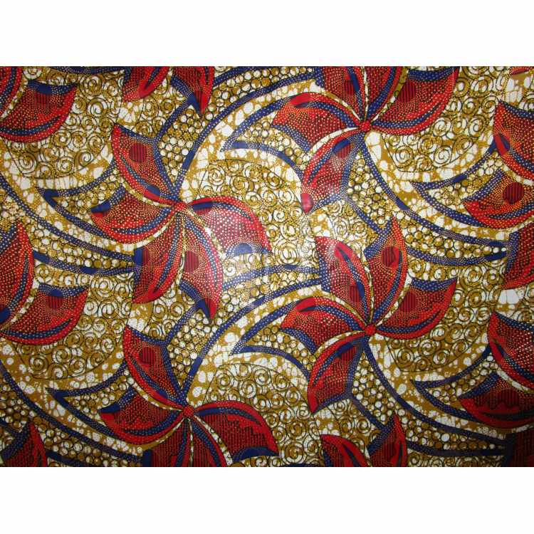 Coton Quilt 5010-92 Africain Ciré Métallique