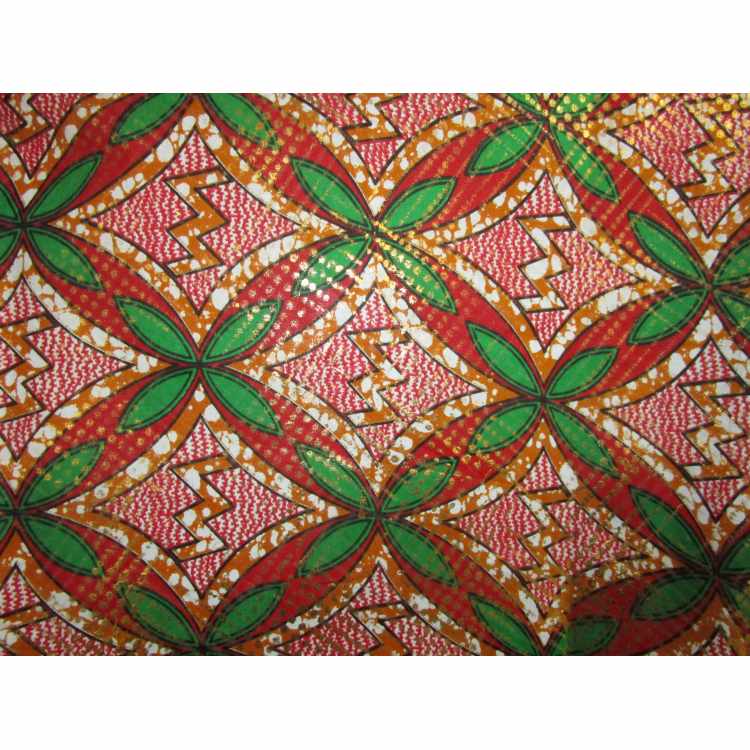 Coton Quilt 5010-94 Africain Ciré Métallique
