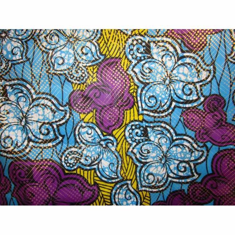 Quilt Cotton 5010-95 African Wax Metallic