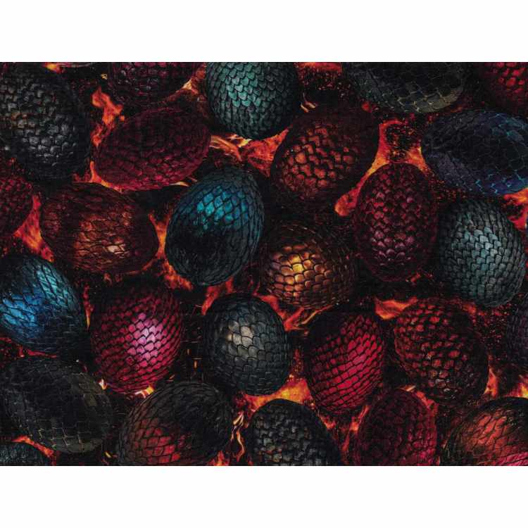 Quilt Cotton 5010-136  Dinosaur Eggs