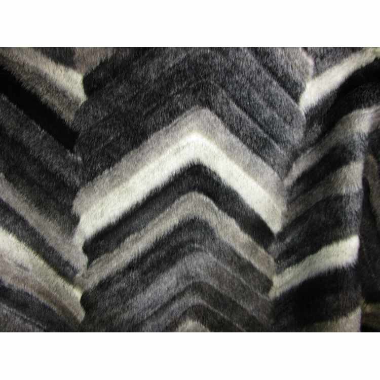 Fausse Fourrure Chevron 0404-1