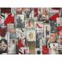 Printed Canvas BB 5203-106 Fashion Tabloid