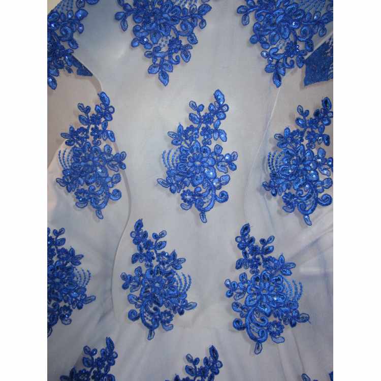 Tulle Embroidery Sequence  2103-04