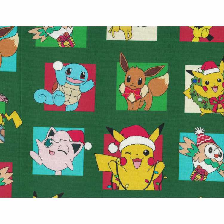 Coton Quilt 9204-63 Pikachu