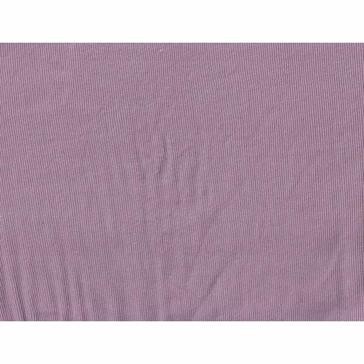 Côtes 2x1 Spandex En Coton Pima Keepsake Lilas