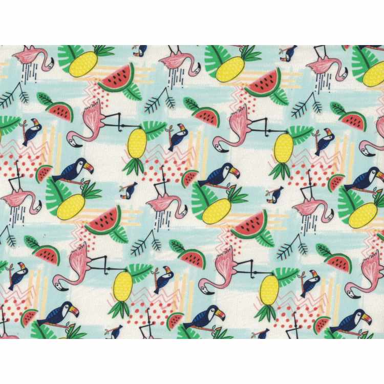 Printed Knit Polyester Spandex 99206-6