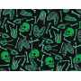 Quilt Cotton 9204-77 skull and crossbones