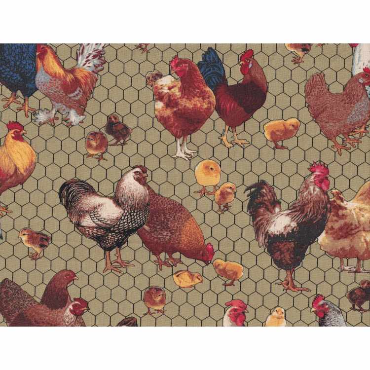 Quilt Cotton 9204-78 Rooster