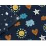 Whisper Fleece Imprimé 2  côtés Stof 5577-17 Zénith