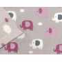 Whisper Fleece Print 2 - sides Stof  5577-18 Jumba