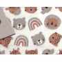 Whisper Fleece Imprimé 2 côtés Stof 5577-20 Teddy