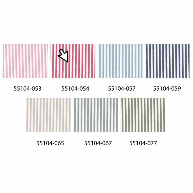 Coton Tissé Teint Rayure Médium Stof 55104